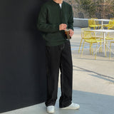 Cheat Hachi Henry Neck Knit