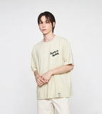 Small Flower Drawing Logo Smile Short Sleeve Tee