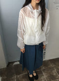 Kannahi Shirring Long Skirt