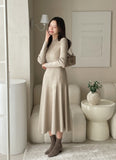 Mender Flare Knit Long One Piece