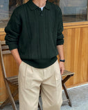 Gran Cable Collar Knitwear