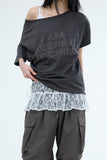 Ola Lace Wrap Short Skirt