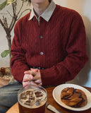 Classic Cable Round Cardigan