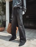 North Flare Washed Denim Pants