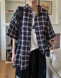 Alo Summer Linen Check Shirt
