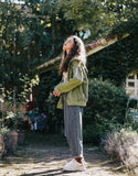 Dust pigment hood zip-up