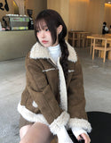 Berlin Wool Collar Fur Mustang Jacket