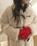 Mikal Overfit Fur Duffle Coat