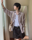 Nowell Seersucker Check Shirt