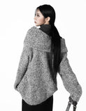 Fluffy long over knit