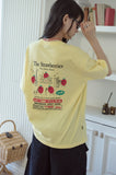 Strawberry Band Short Sleeve Tee