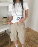 Kanin Slim Fit Number Print Short Sleeve T-Shirt