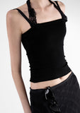 Nubel Lace Halter Tube Top