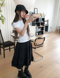 Fornel Unbalanced Collar Short Sleeve