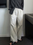Summer Wide Baslock Banding Pants