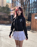 Eki Tiered Cut Mini Skirt