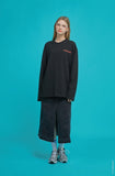 Long Sleeve Heavy Overfit Scratch Logo R