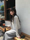 Hold Eyelet Frill Blouse