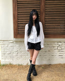 Adam Lace Square Blouse