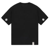 Sleeve Flower Short Sleeve Tee