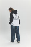 Drive Bunny Raglan Embroidered Hoodie
