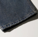 Smudge Balloon Wide Denim Pants
