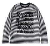 VISITOR Stripe Long Sleeve