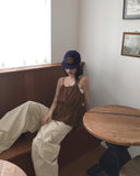 Modison Pleats String Sleeveless