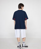 Elbow Spray Smile Drawing Short Sleeve Tee