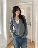 Kaniz Washed Wide Denim Pants