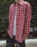 Miya Overfit Check Shirt