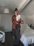 [U-BASIC] Mizuko crop round fleece long sleeves