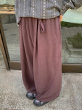 [unisex] Koent Key Ring Banding Sweat Balloon Wide Pants