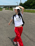 MUSIC HALF CROP T