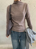 Novet Stripe Frill Half Polar Tee
