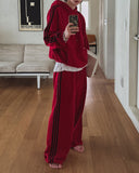 Core side track balloon pants