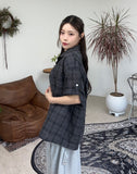 Dias Roll-up Check Shirt