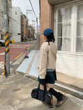 Henda Color Matching Collar Jacket
