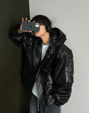 Color coated hooded jacket
