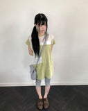 Iso Crochet Short Sleeve One Piece