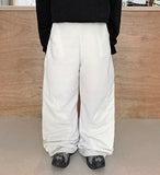 Daiki Banding String Color Matching Fleece Pants