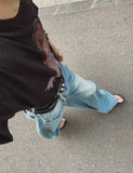 Hates Balloon Wide Denim Pants