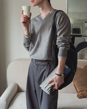 Kento Layered V-Neck Knit