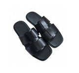 Monk Cowhide Handmade Slippers