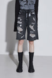 matte half rain boots