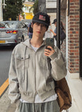 Kuro Trucker Hooded Jacket