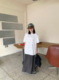 Marty Lettering Over Short Sleeve Tee