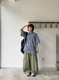 [unisex] Bavens Nylon Cargo Wide Pants