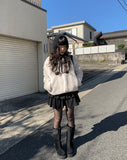 Tumo Winter Fur Long Middle Boots