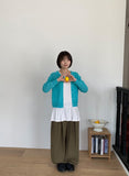Bven Basic Round Cardigan